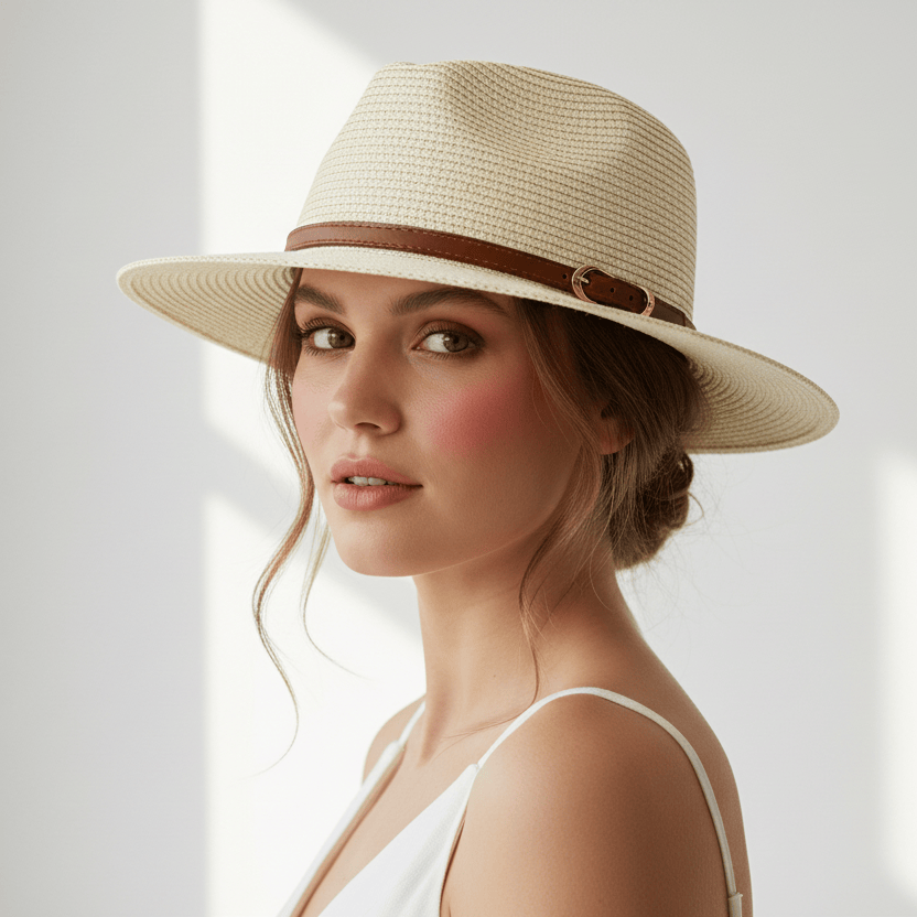Chapeau Panama Ceinture