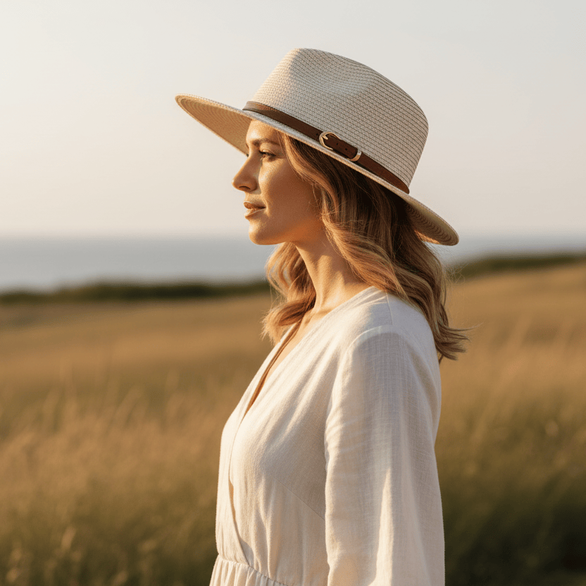 Chapeau Panama Ceinture