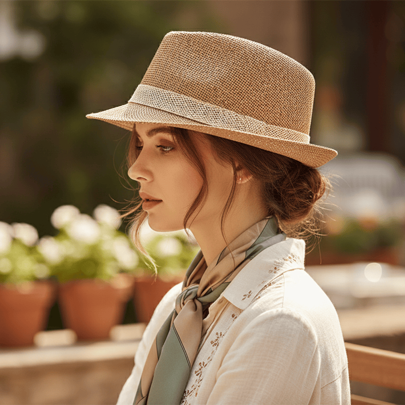 Chapeau Panama Homme Classique Soleil