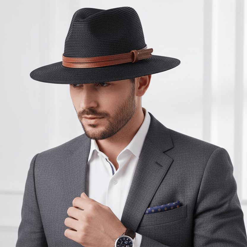 Chapeau Panama Large Bord