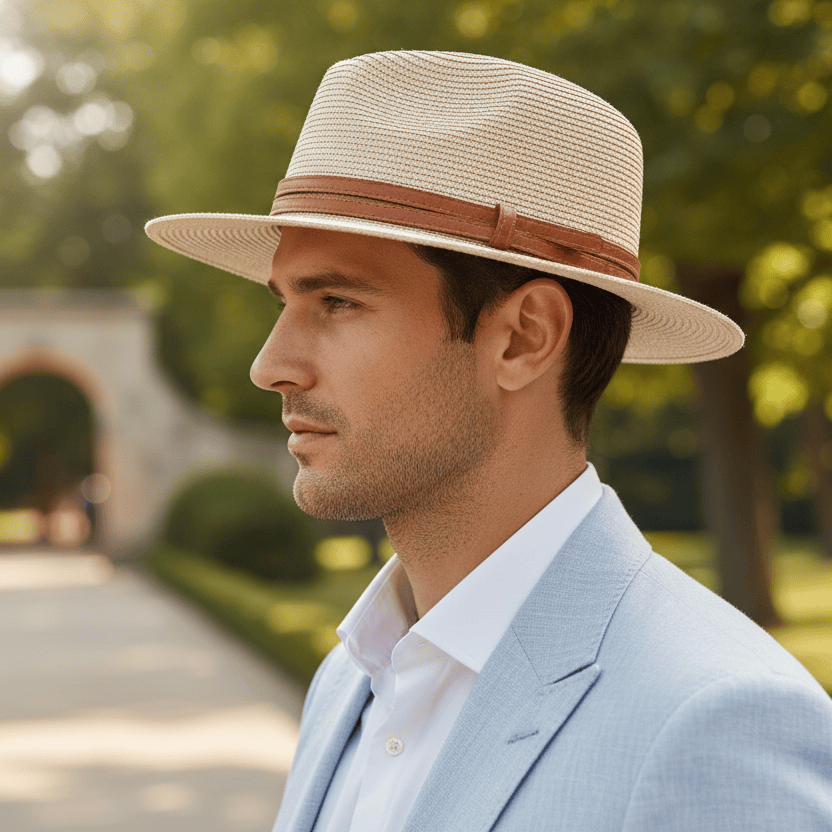 Chapeau Panama Large Bord