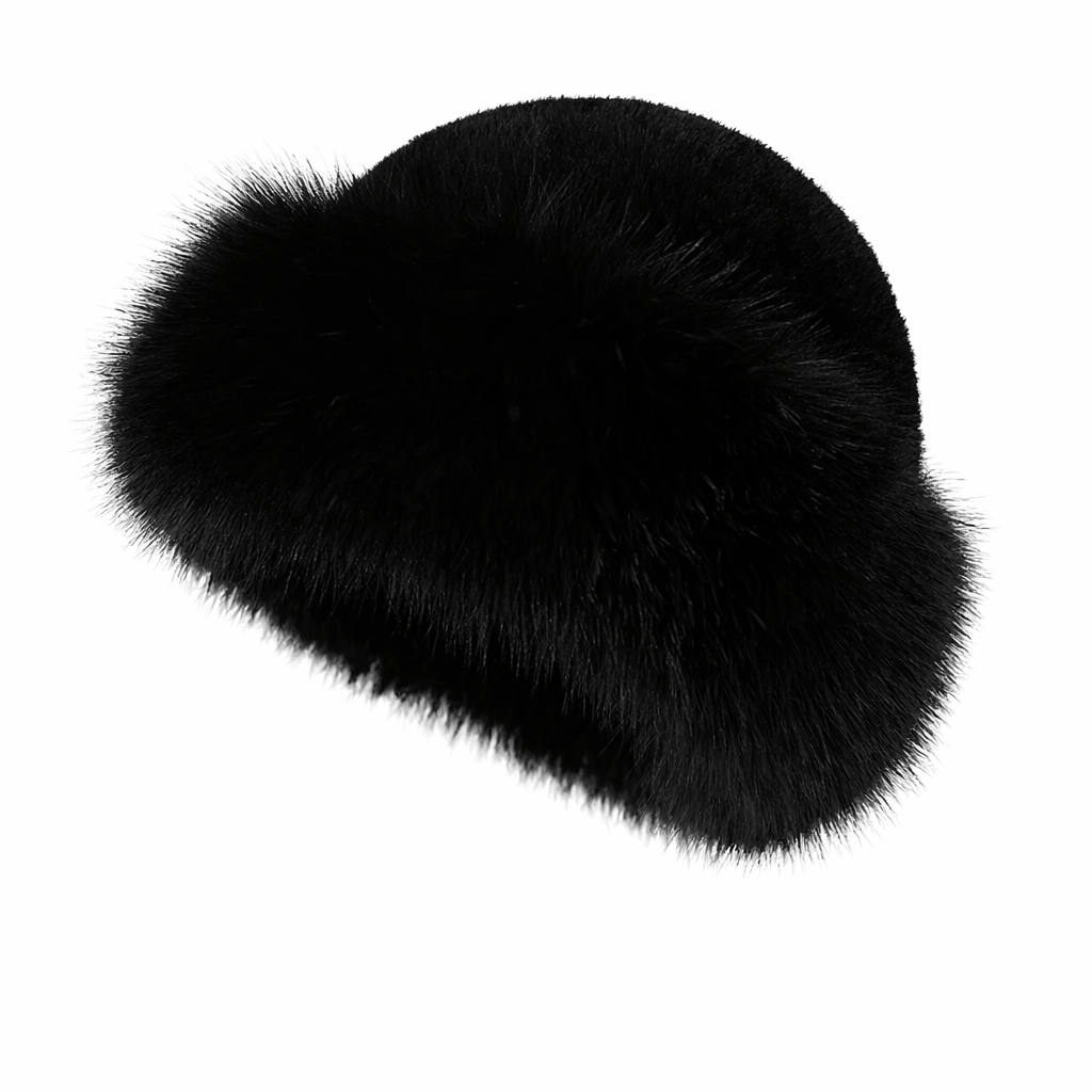 Chapka en fourrure Bonnet femme